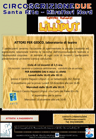 17 novembre attori per gioco